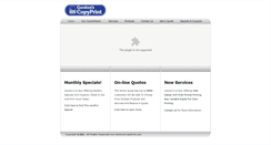 Desktop Screenshot of gordonscopyprint.com